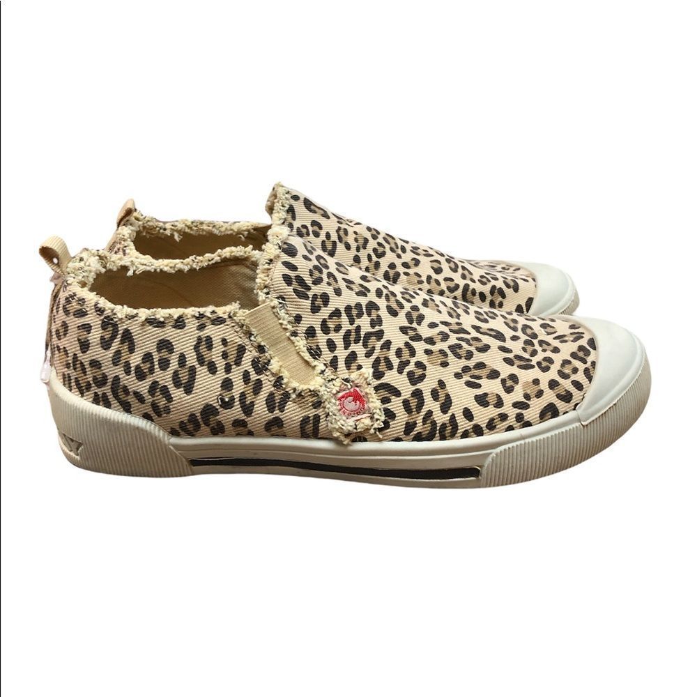 Union Bay Sneakers animal print slip ons 8 1/2 NWT